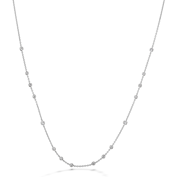 Memoire 18K White Gold Diamond Pendant Necklace