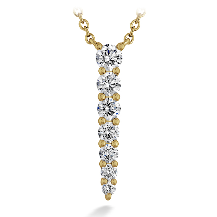 Memoire 18K Yellow Gold Pendant Necklace