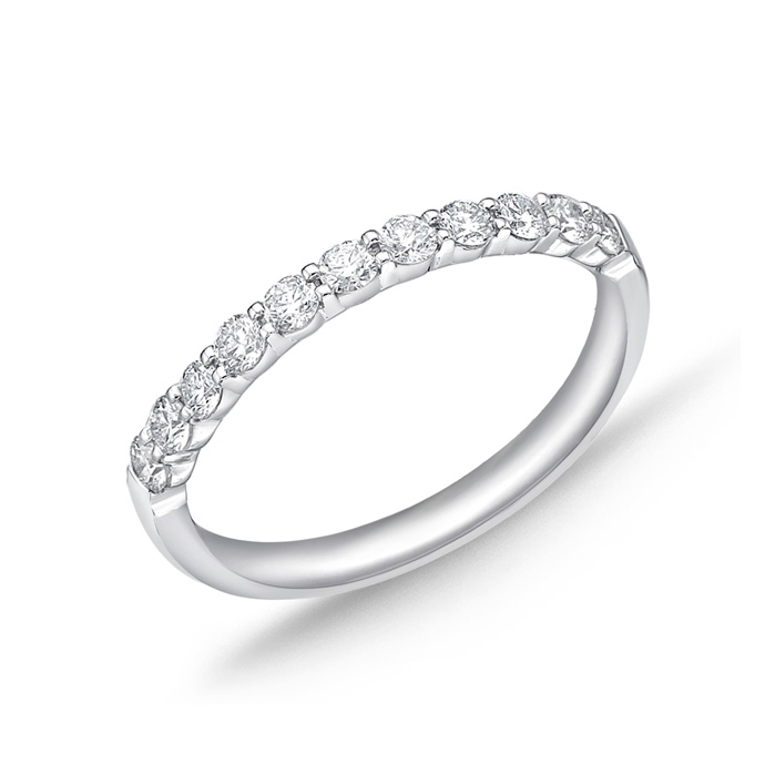 Memoire Platinum Wedding Ring – Timeless Elegance for Cherished Unions