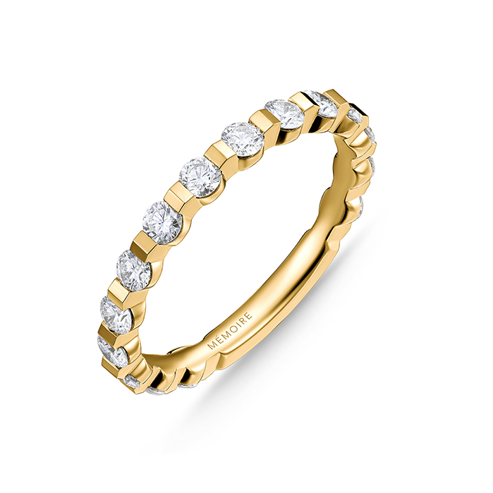 Memoire 18K Yellow Gold Wedding Ring