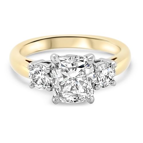 Three Stone Diamond Ring