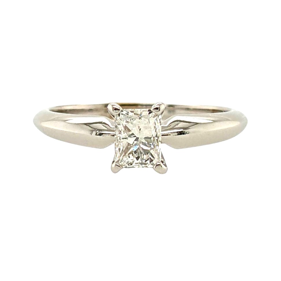 Princess Solitaire Ring