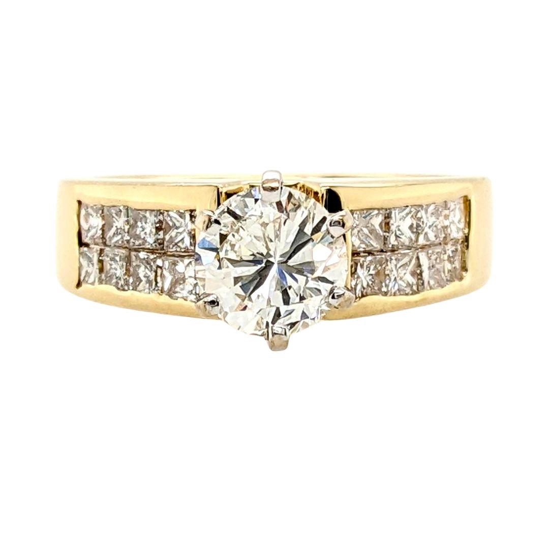 Diamond Channel Ring