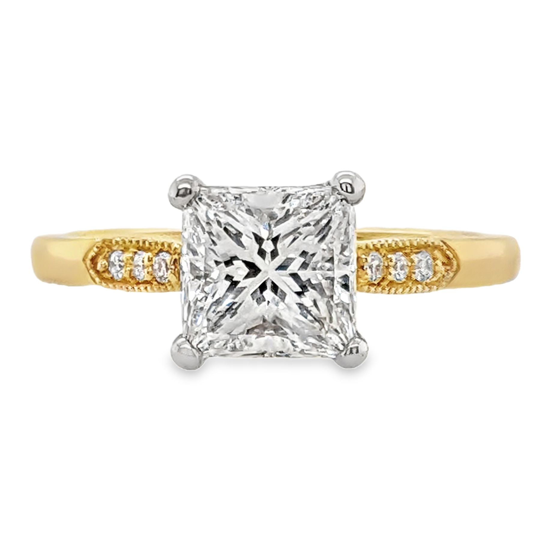 Princess Diamond Engagement Ring