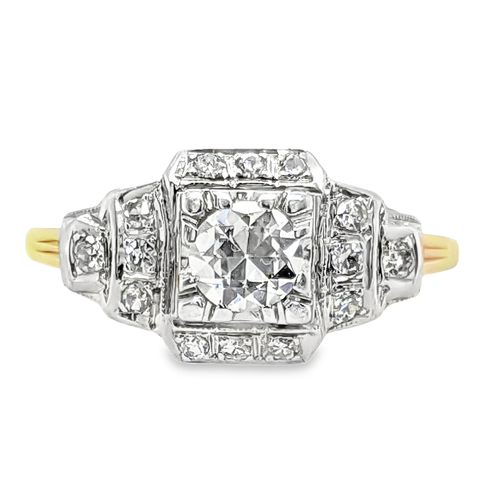 Vintage Diamond Engagement Ring