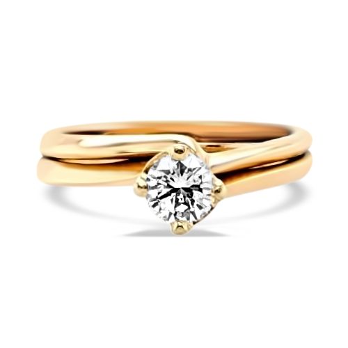 Diamond Wedding Set