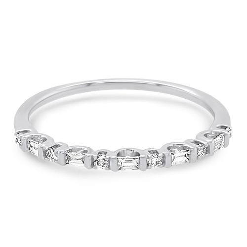 Bar Set Diamond Band