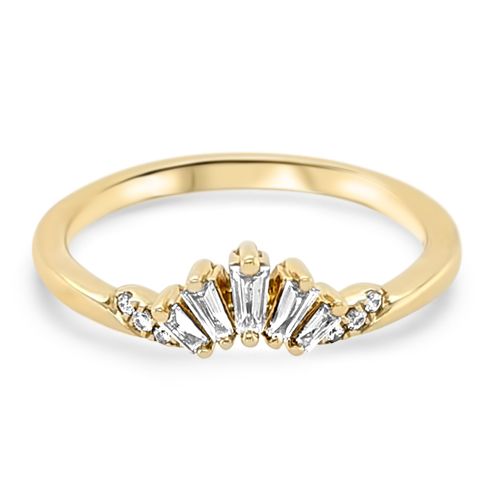 Baguette Diamond Band