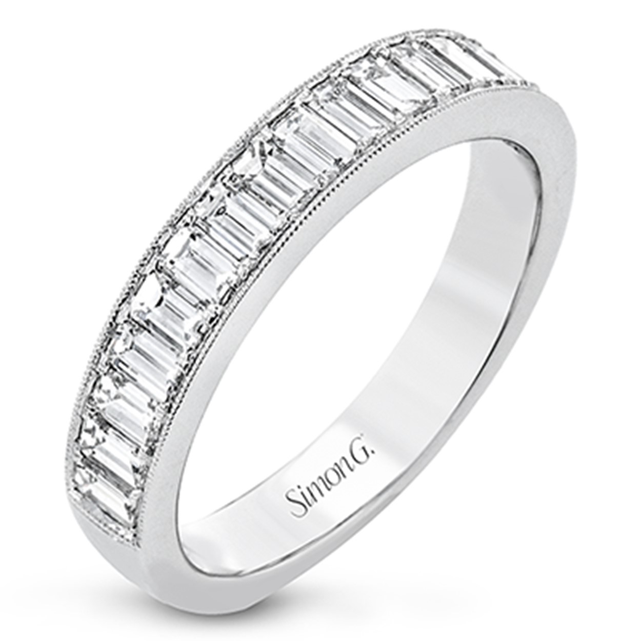 Baguette Diamond Band