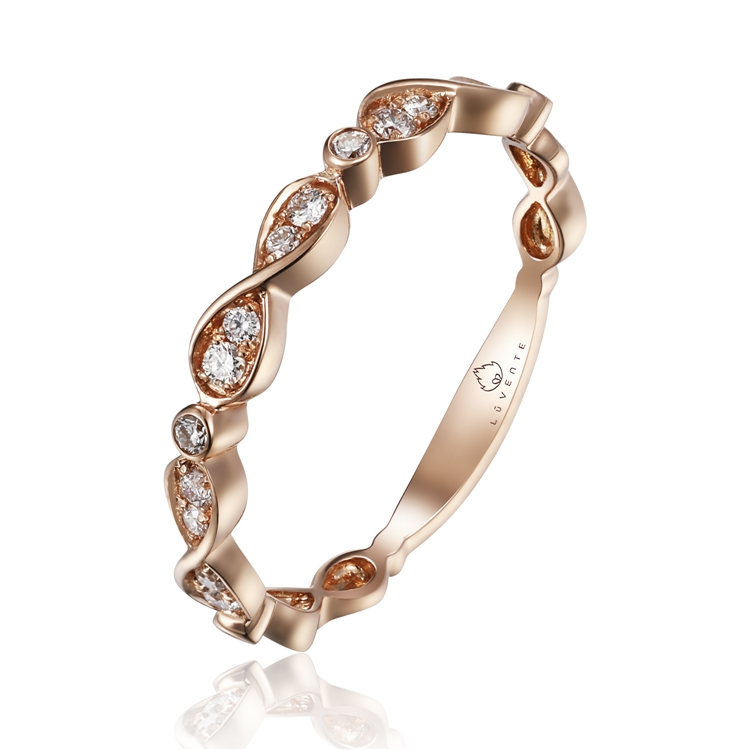 Diamond Infinity Rose Band