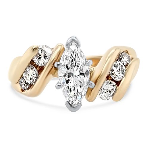 Marquise Diamond Ring