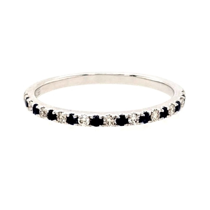 Sapphire and Diamond Band