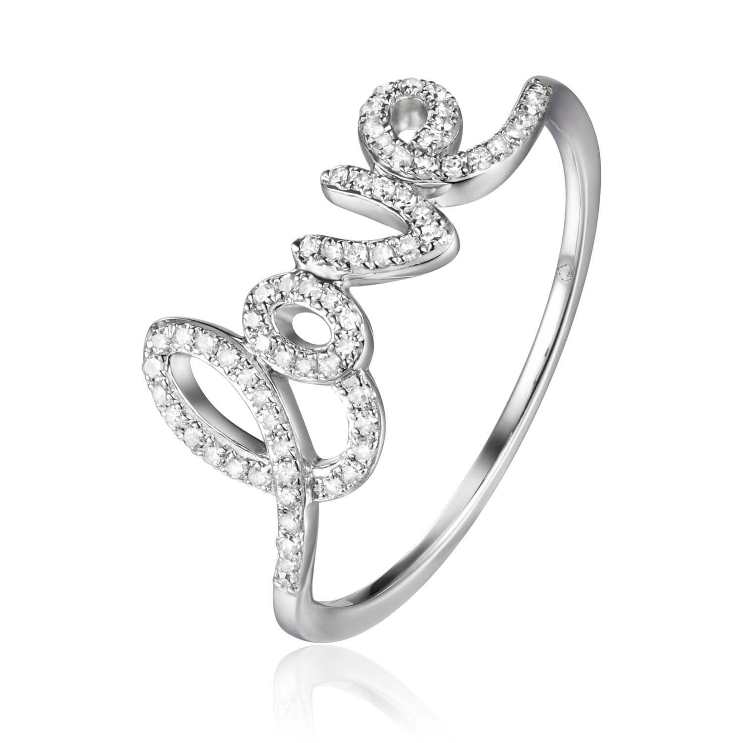 Diamond Love Ring