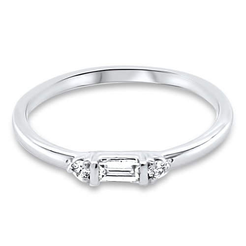 Baguette Stacking Ring