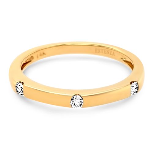 Diamond 3-Stone Band