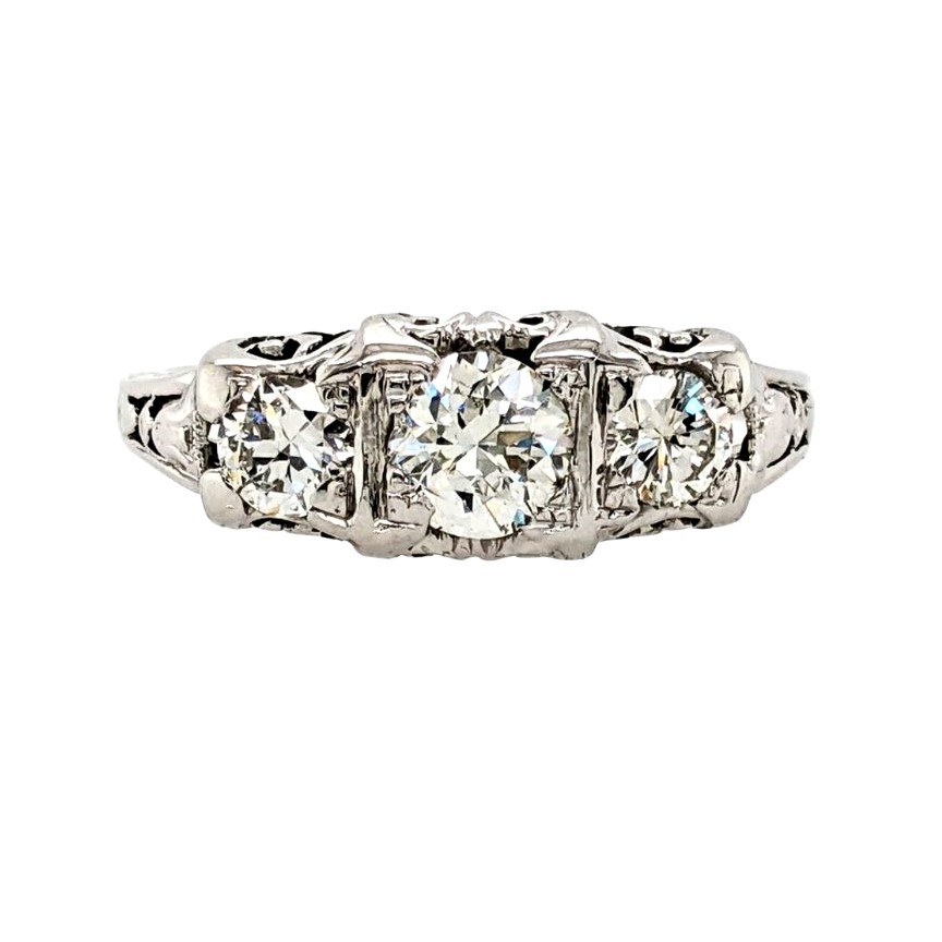 Old European Diamond Ring