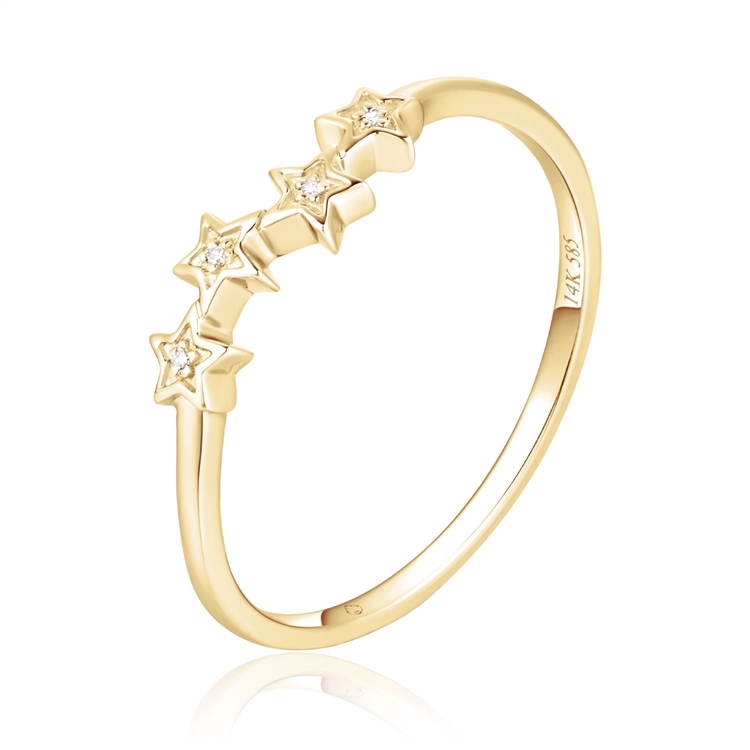 Diamond Star Ring