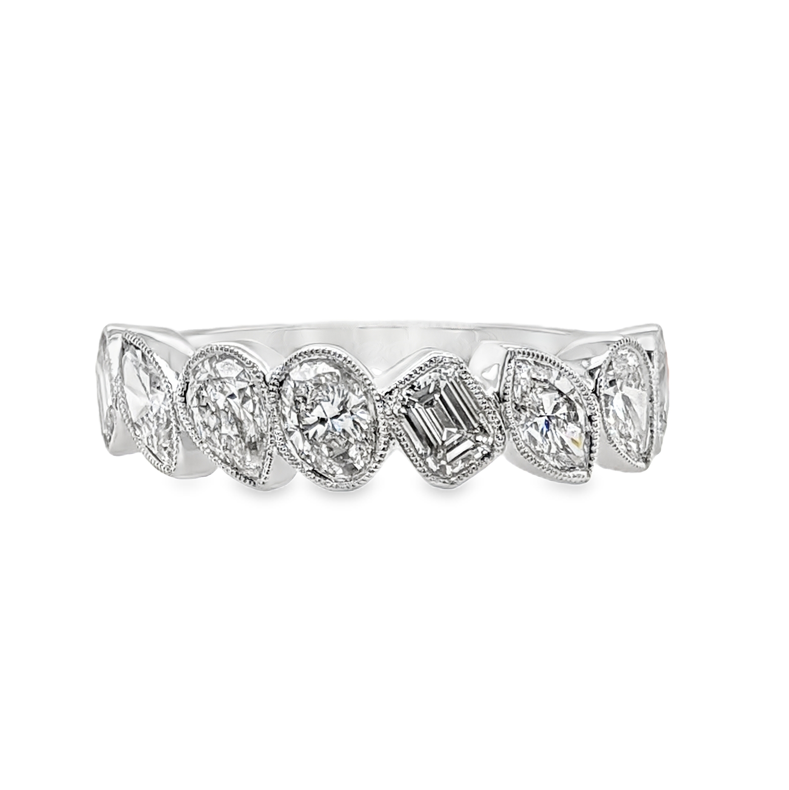 Multi-Shaped Diamond Ring