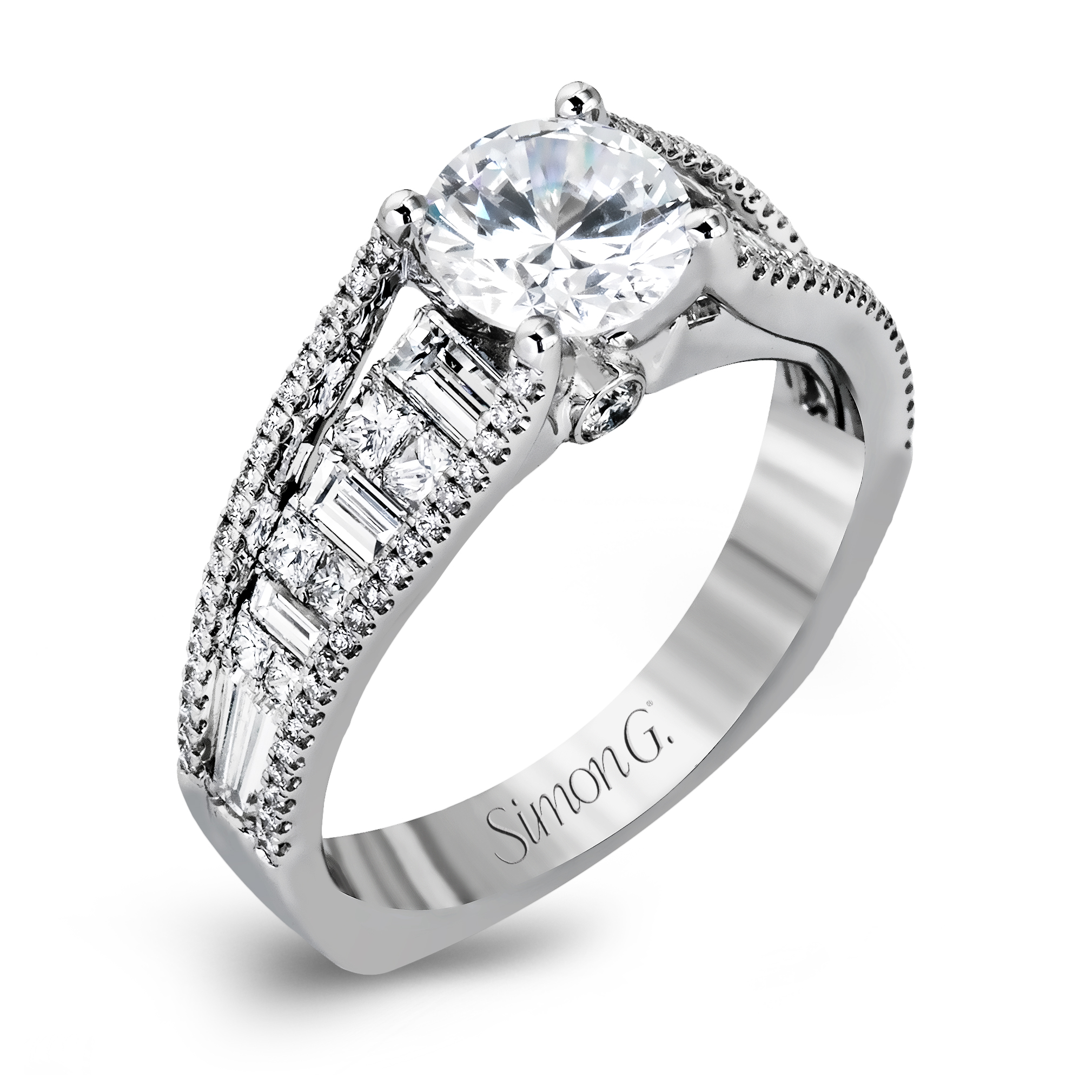 Diamond Cathedral Ring Mounting