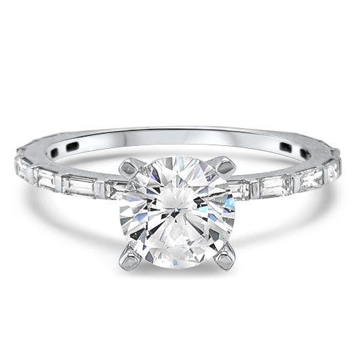 Baguette Diamond Ring Mounting