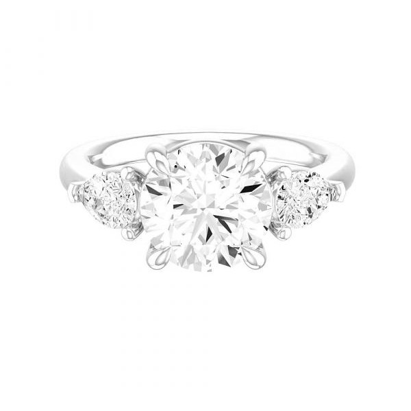 Pear Diamond Mounting