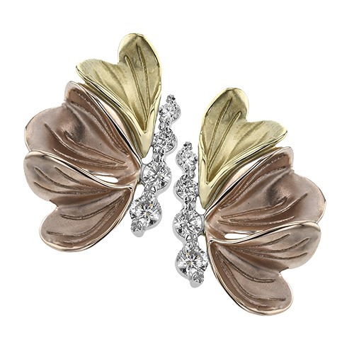 Floating Butterfly Earrings