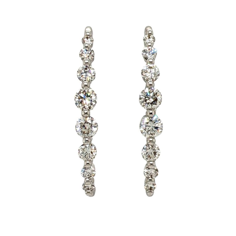 Diamond Graduating Earrings