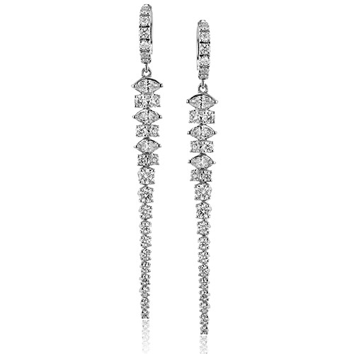 Diamond Cascade Earrings