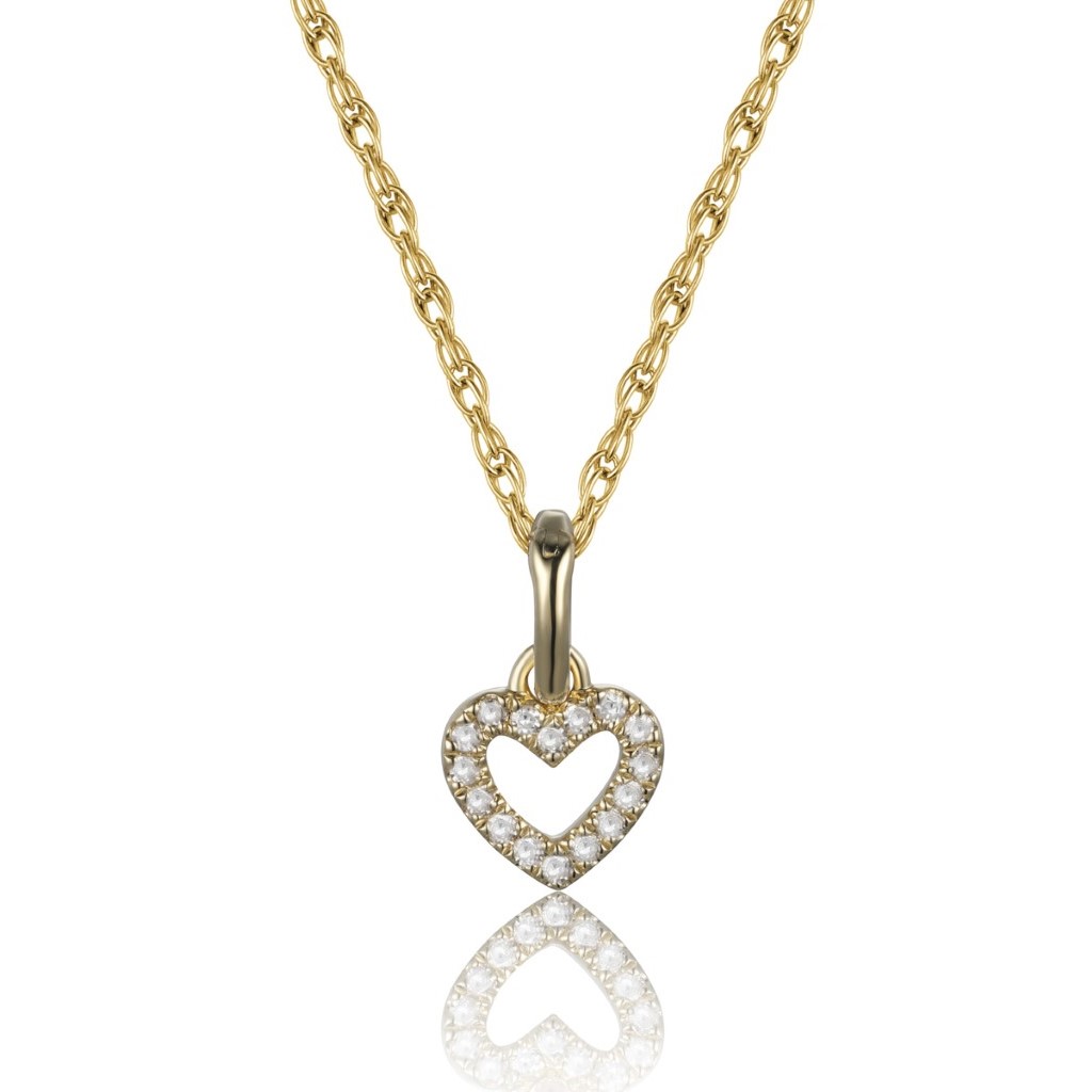 Diamond Heart Pendant