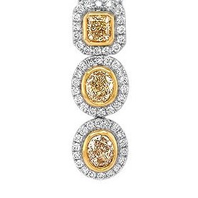 Fancy Yellow Diamond Pendant