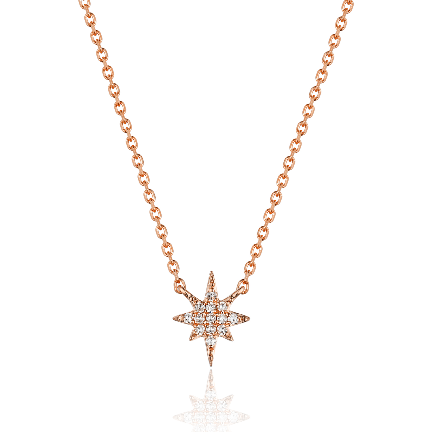 Diamond North Star Necklace