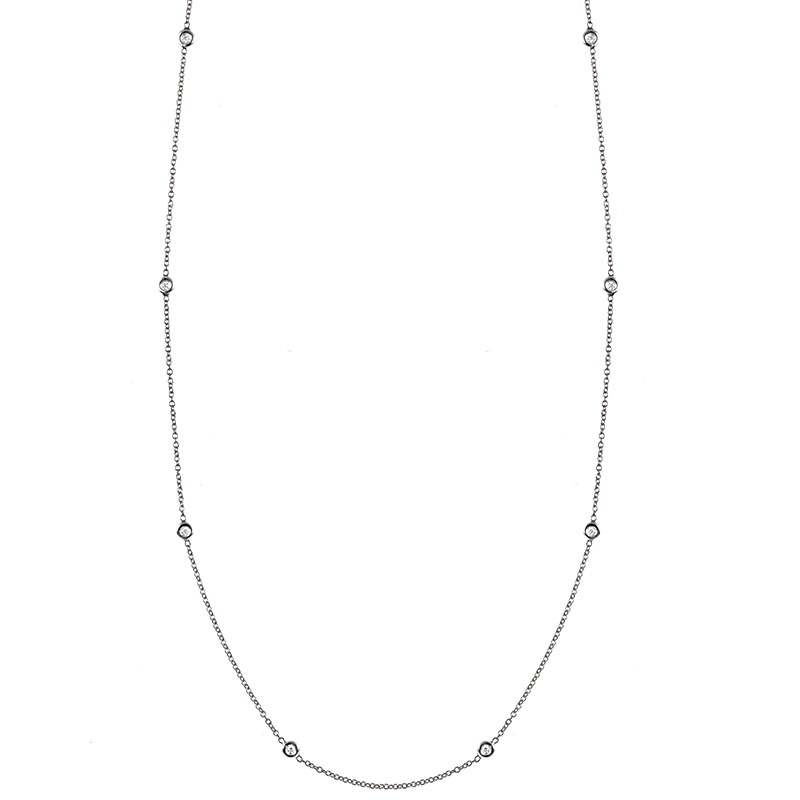 Diamond Station Necklace