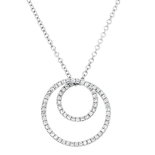 Diamond Twirl Necklace
