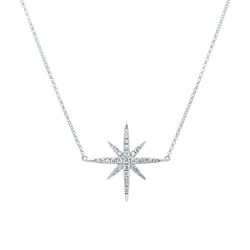 Diamond Star Necklace