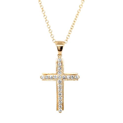 Diamond Cross .25ctw Necklace