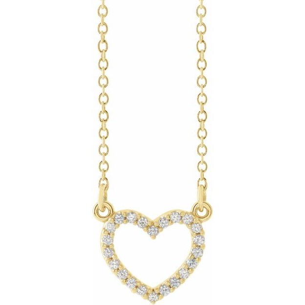 Diamond Heart Necklace