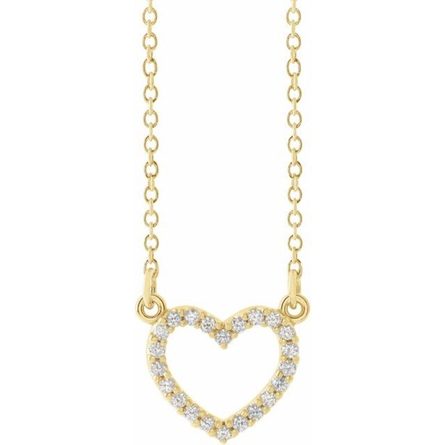 Diamond Heart Necklace