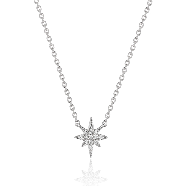 Diamond North Star Necklace