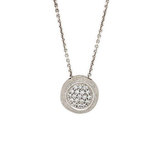 Pave Diamond Necklace