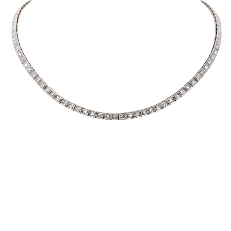 Platinum Diamond Necklace