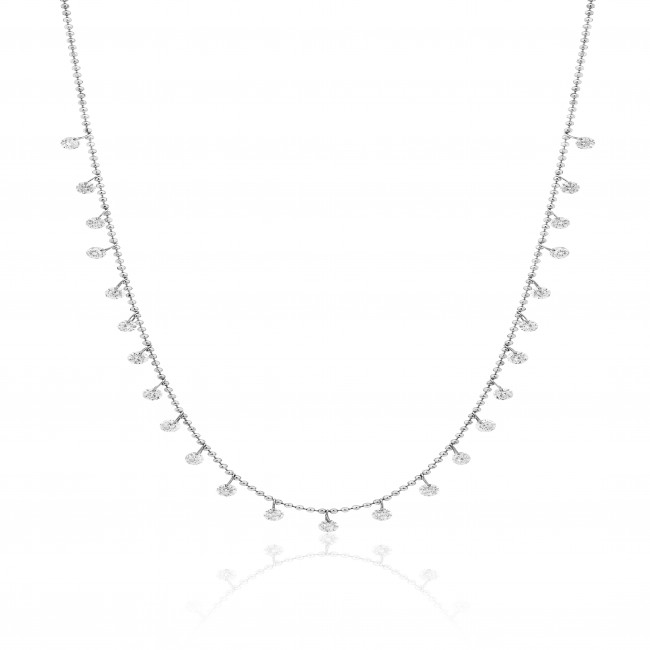 Diamond 24-Charm Necklace