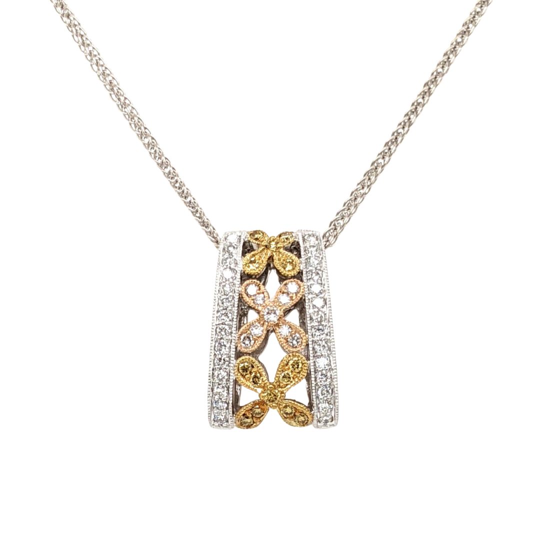 Multi-Diamond Necklace