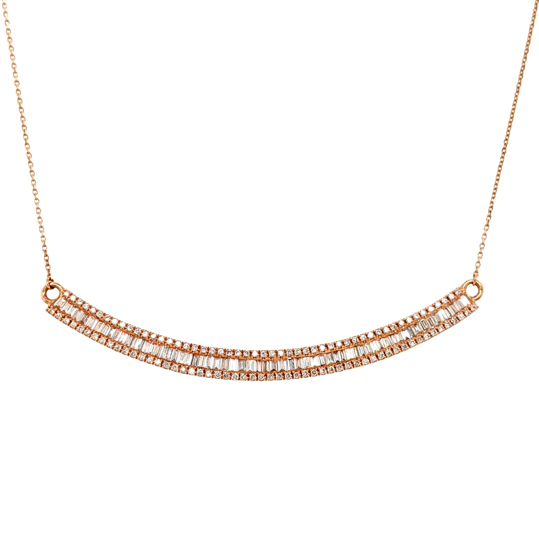 Curved Bar Necklace