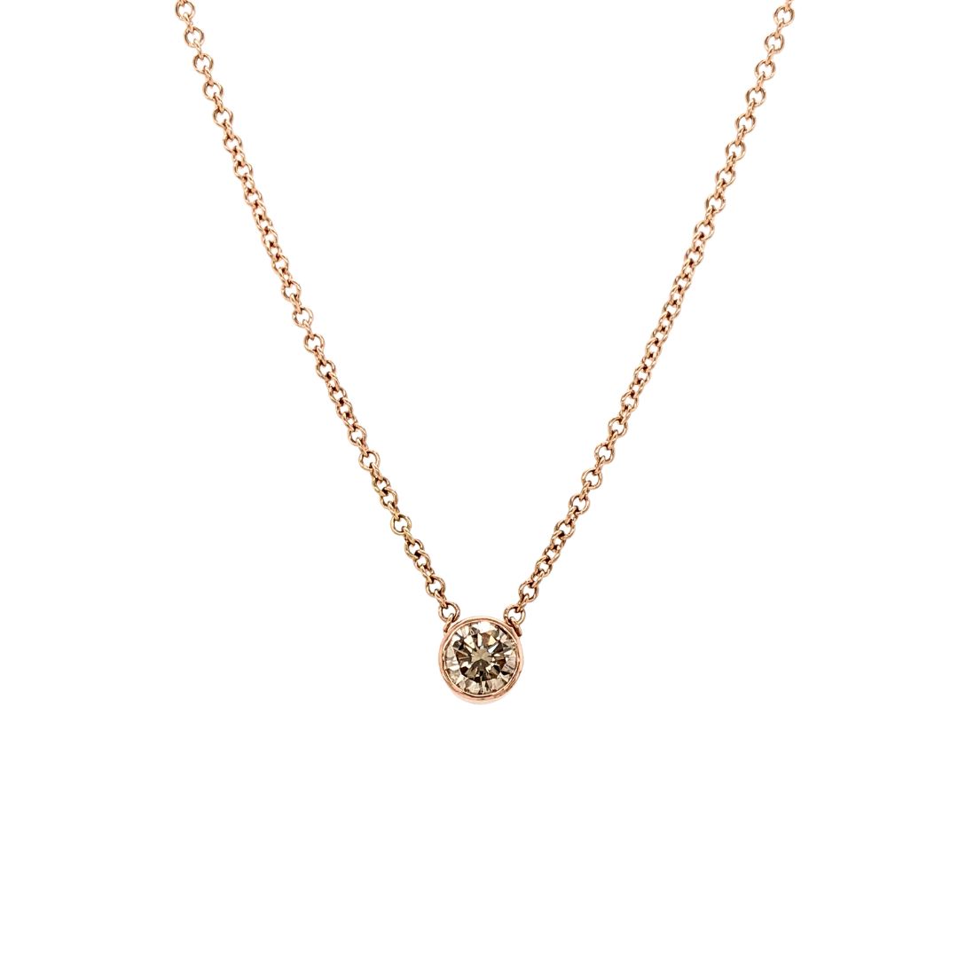 Brown Diamond Necklace