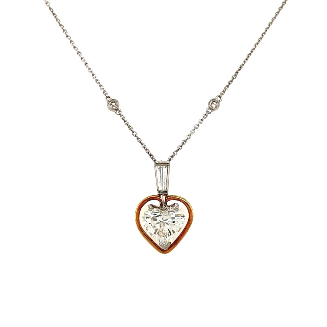 Diamond Heart Necklace
