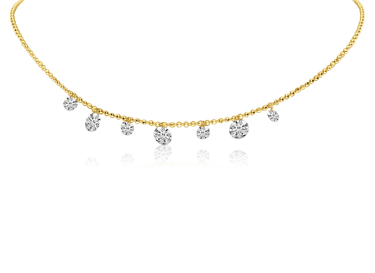 Diamond 7-Stone Necklace