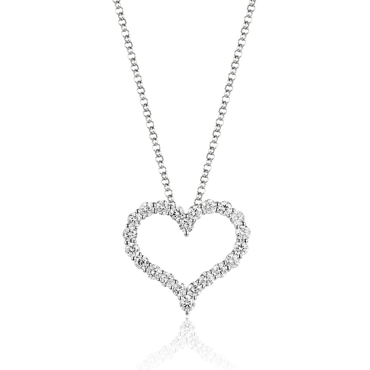 Diamond Heart Necklace