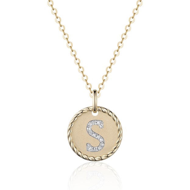 Diamond Medallion Necklace