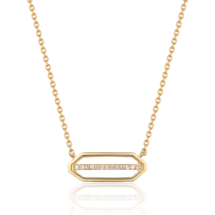 Geometric Bar Necklace