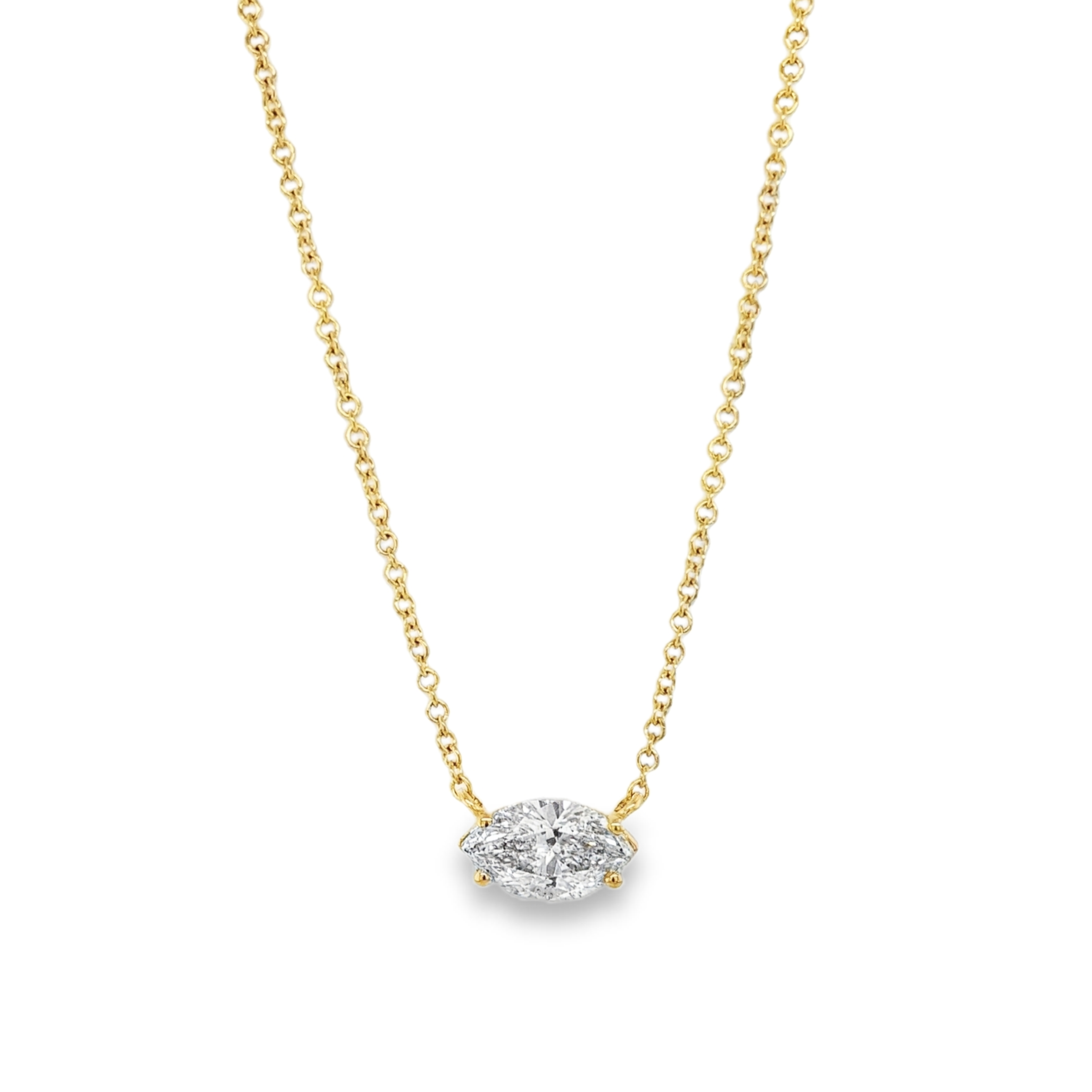 Marquise Diamond Necklace